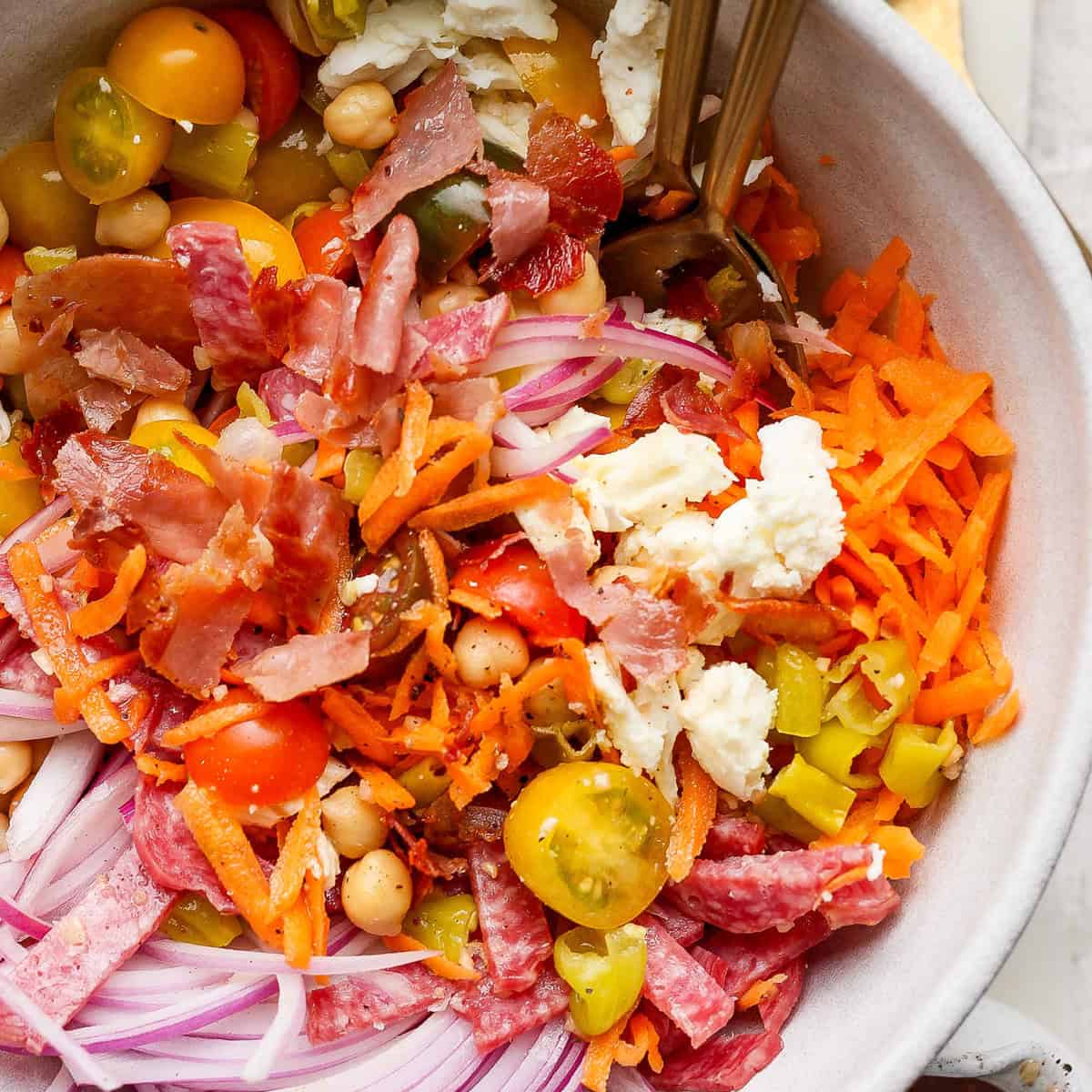 Why This No Lettuce Italian Chopped Salad Is Your New Favorite